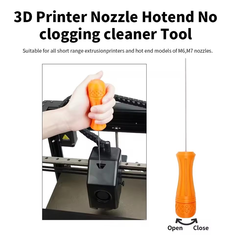 Hotend No Clogging Cleaner Too - Creality Printer Ender 3 V3 review and price