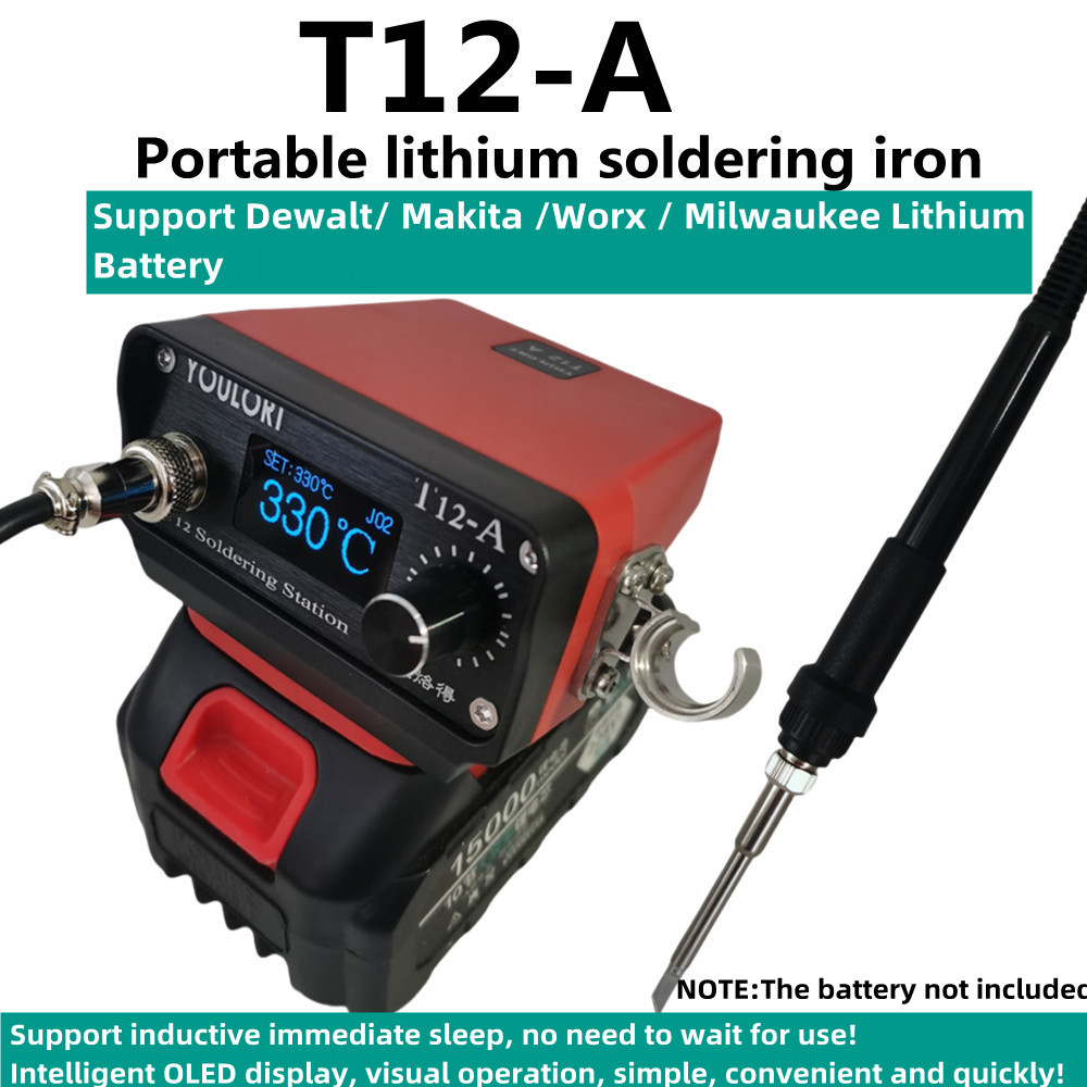 T12-A STM32 V3 Cordless Solder - Milwaukee Drill M12 Fuel review and price