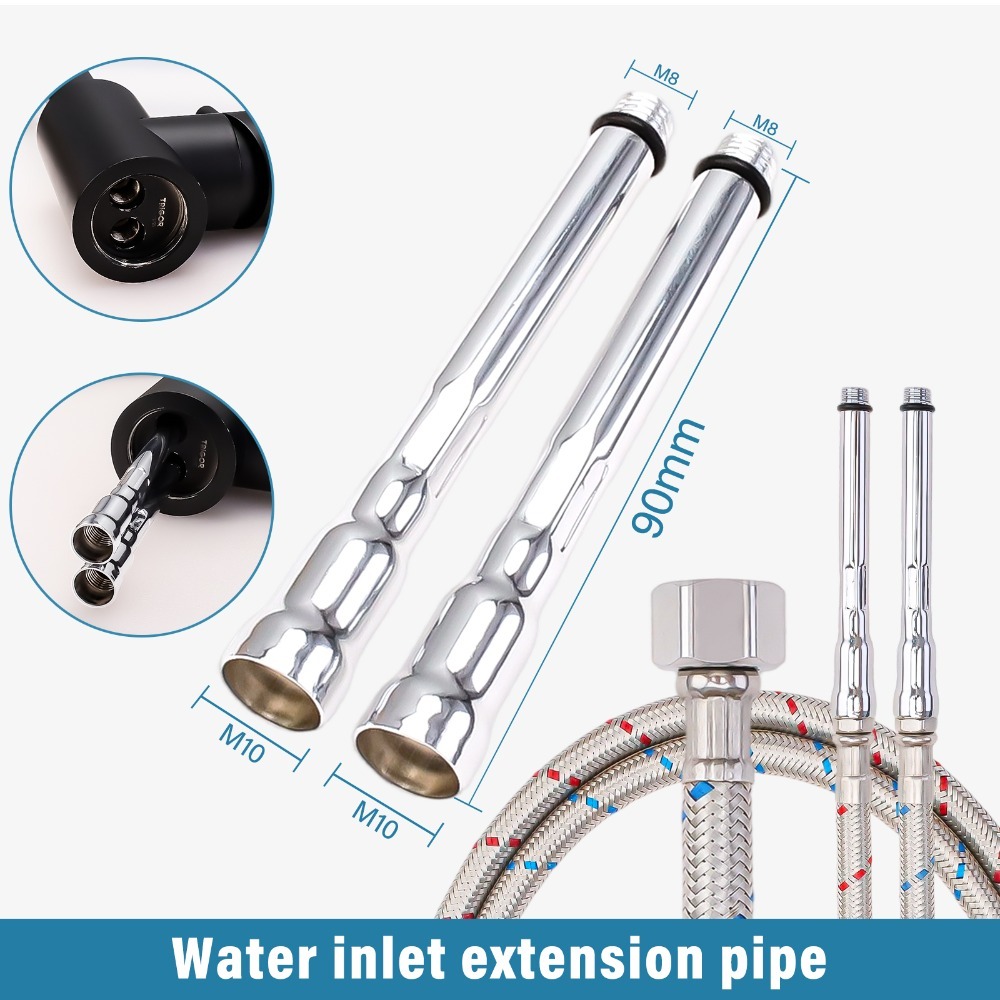 2PCS Flexible Plumbing Pipes G - Flexible Hose Braided review and price