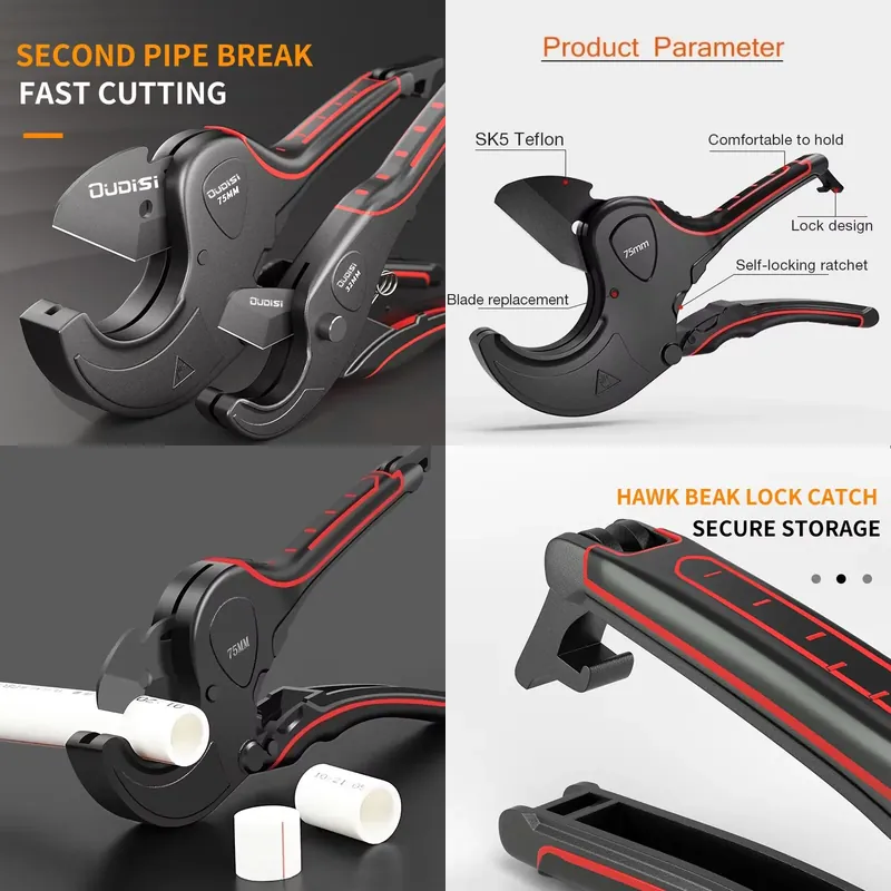 Pipe Cutter 42mm-75mm Aluminum - Pipe Cutter Ratchet review and price