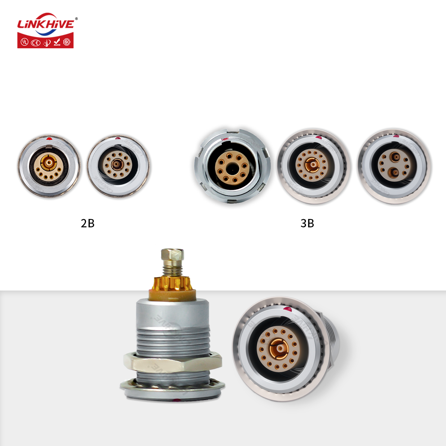 Compatible with LEMO FGG/EGG P - Push Fit Connector review and price