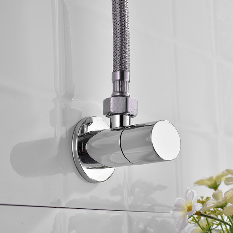 Brass Angle Valve Chrome Black - Toilet Fill Valve review and price