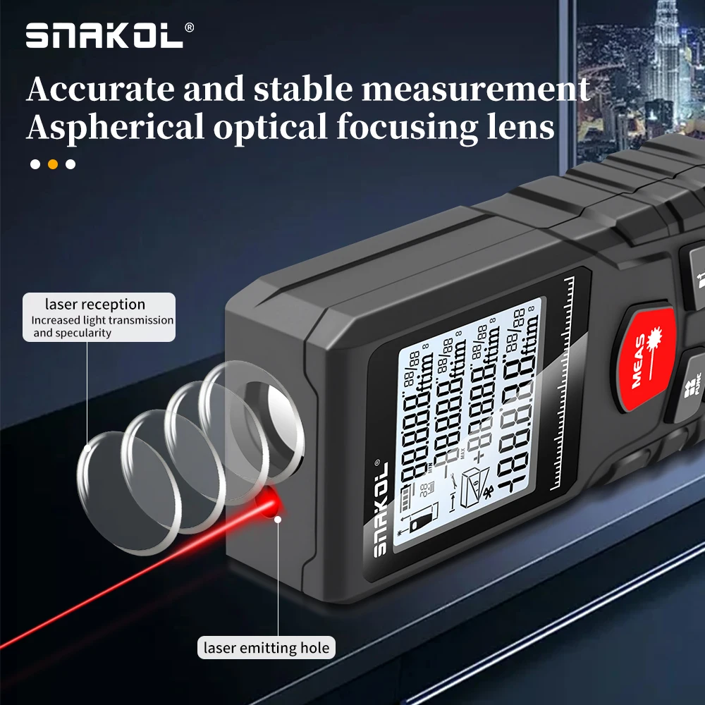 SNAKOL Laser Distance Meter 50 - Stanley Tape 25Ft review and price
